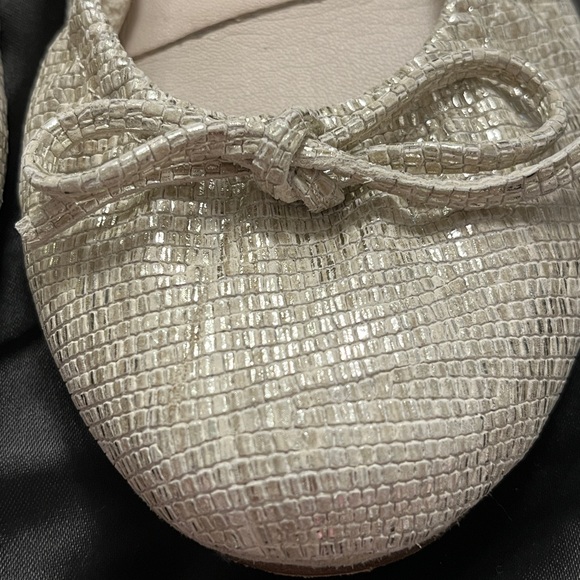 Ron White ballet flats. Metallic. - Picture 2 of 7